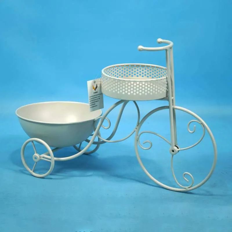 Jardinera de bicicletes de metall